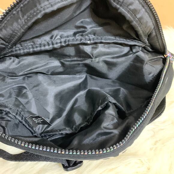 VICTORIAS SECRET Neoprene Holographic Victoria Sport Fanny Pack Belt Bag - Picture 7 of 16